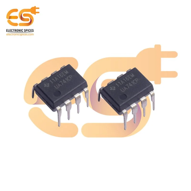 UA741CP General purpose operational amplifier 8 pin IC pack of 2pcs