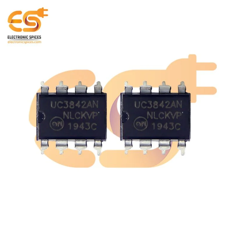 UC3842AN Current mode PWM controller DIP 8 pin IC pack of 2pcs