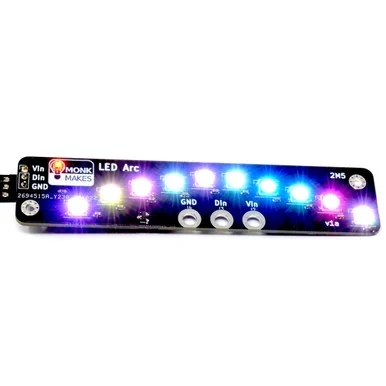 LED Arc - NeoPixel Multicolor LED Arc