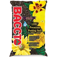 Lite Premium Potting Soil Mix 20 Qt Bag with Fertilizer