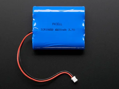 Lithium Ion Battery Pack – 3.7V 6600mAh