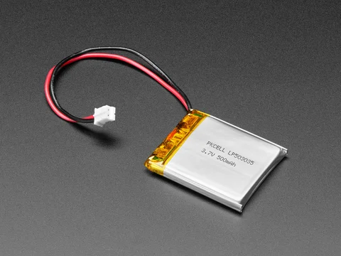 Lithium Ion Polymer Battery - 3.7v 500mAh