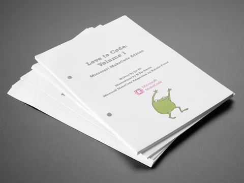 Love To Code: Volume 1 Add-on Booklet Kit - Microsoft MakeCode Edition