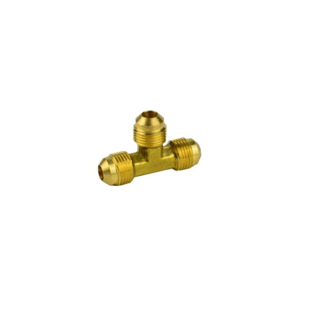LT2-10 United Brass 5/8" OD Brass Flare Tee
