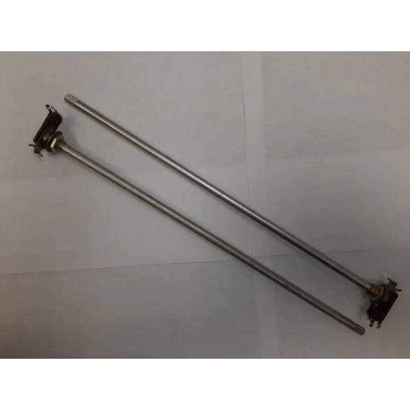 MAKE BEFORE BREAK ROTARY SWITCH WITH 27 cm, 10-1/2 inch LONG SHAFT