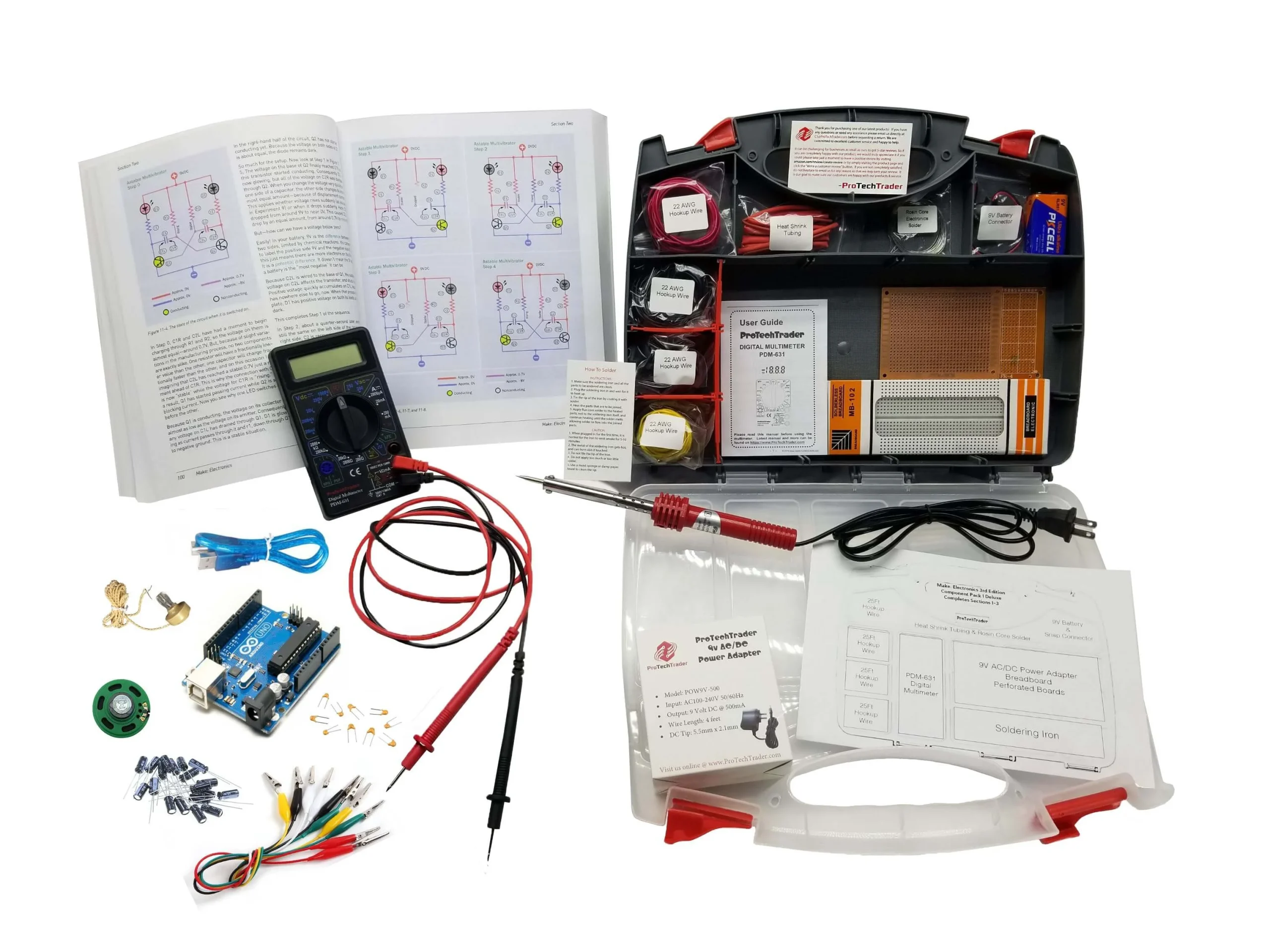 Make: Electronics Ultimate Components Pack