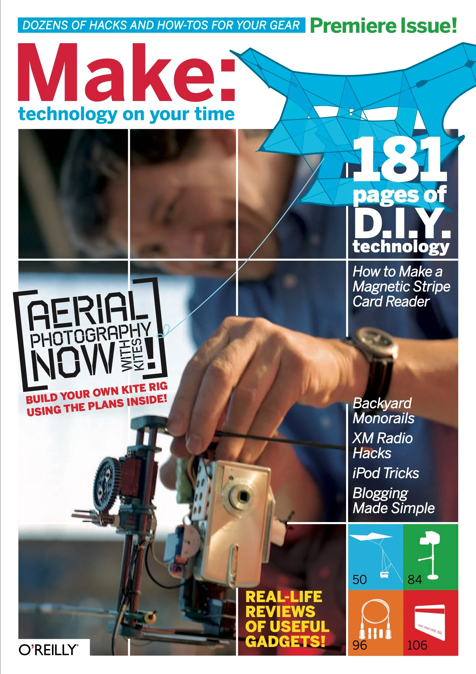 Make: Magazine, Volume 01