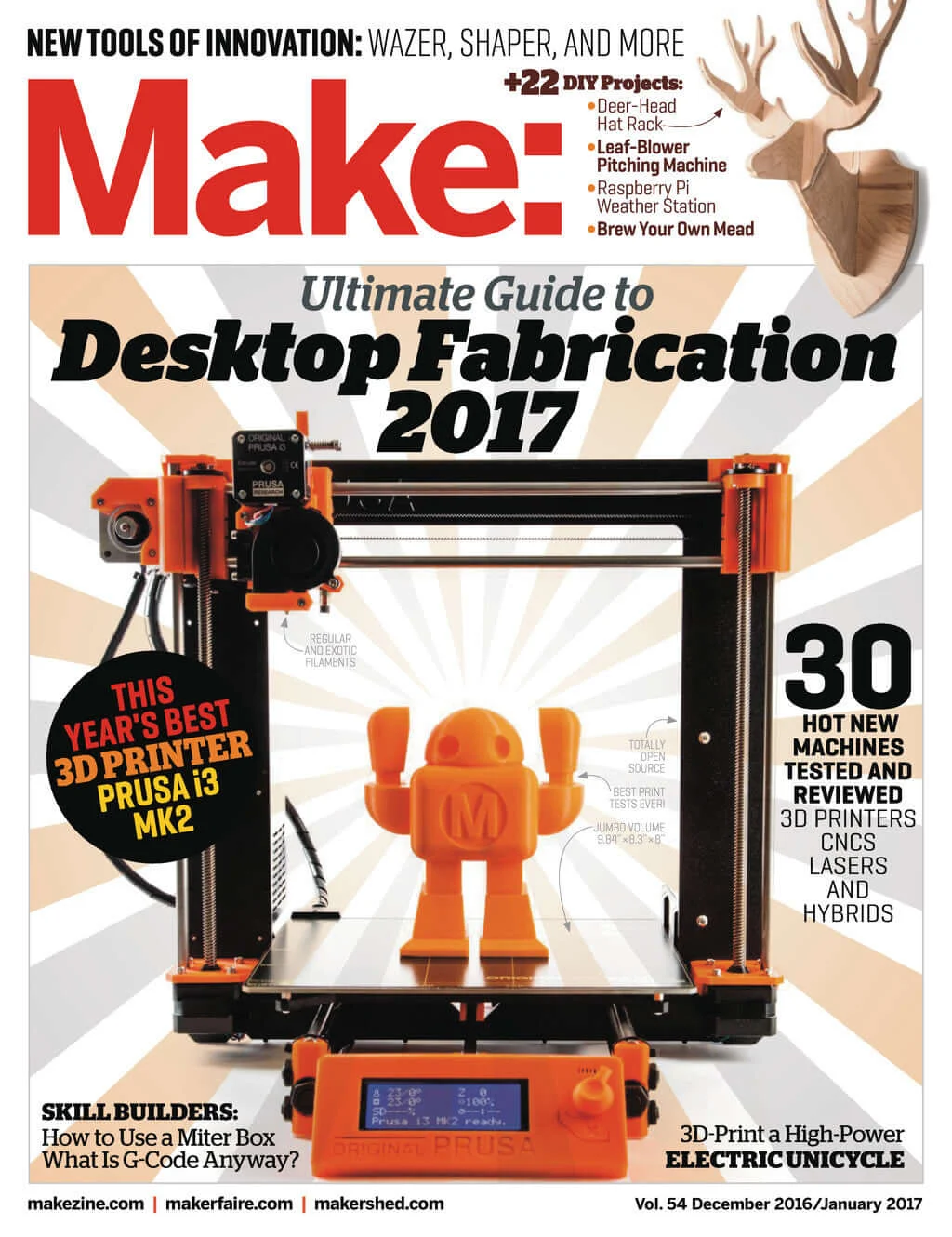 Make: Magazine, Volume 54