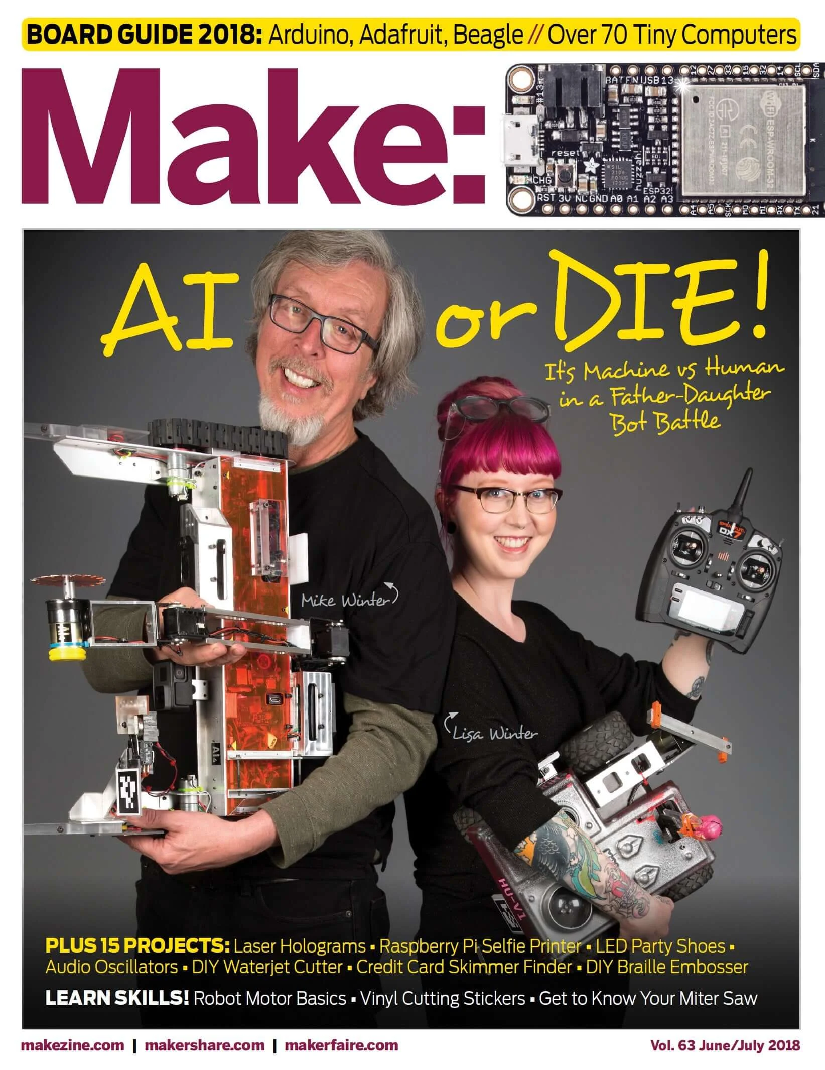 Make: Magazine, Volume 63