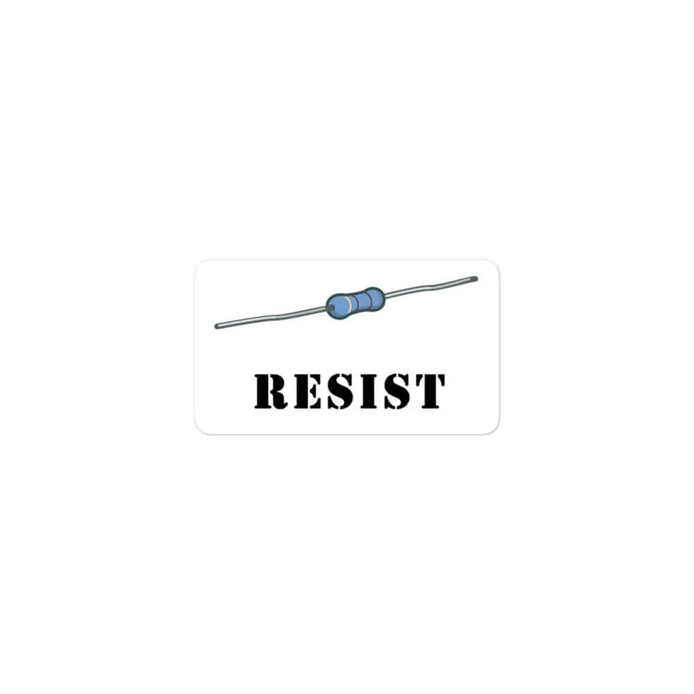 Make: Resist Sticker