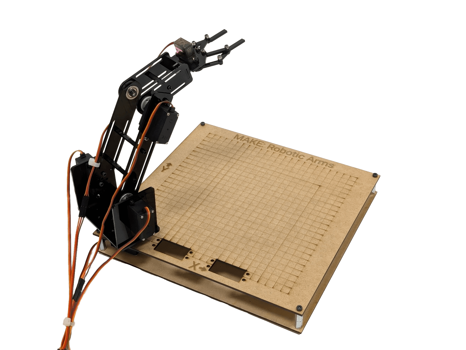 Make: Robotic Arms Premium Kit
