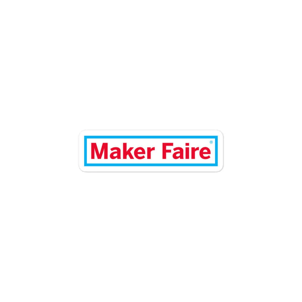Maker Faire Sticker