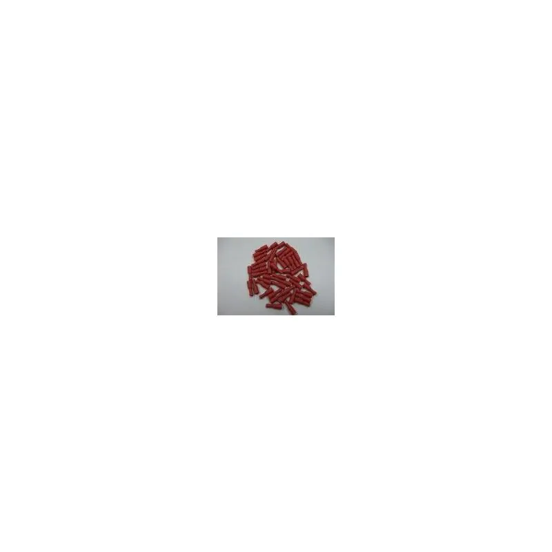 100PK Female Bullet:22-16 AWG,0.156 mating tab,vinyl,red