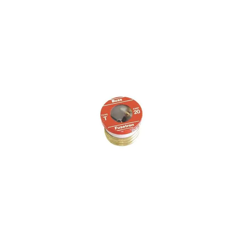 Bussmann T 20 Amp Edison Base Screw in Type Fuse TOO Time Delay