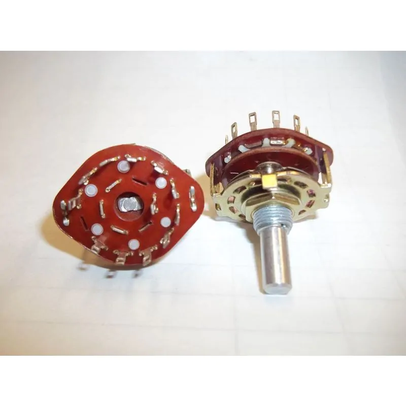 38171 1 POLE 11 POS 300MA 125VAC BREAK BEFORE MAKE 900-7633 WFR-N ROTARY SWITCH