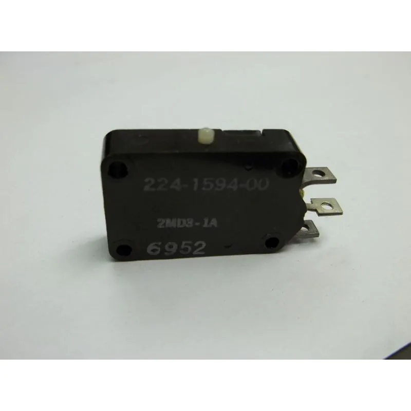 MICRO SWITCH,10A 120V, (ON) - ON, Momentary(),SPDT, SOLDER TERMINALS, 224-1594-002MD3-1A