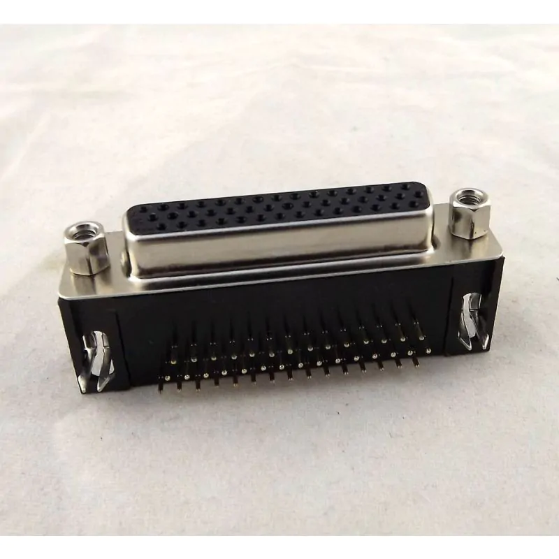 DB44 Female Right Angle 90 Degree PCB mount Connector,