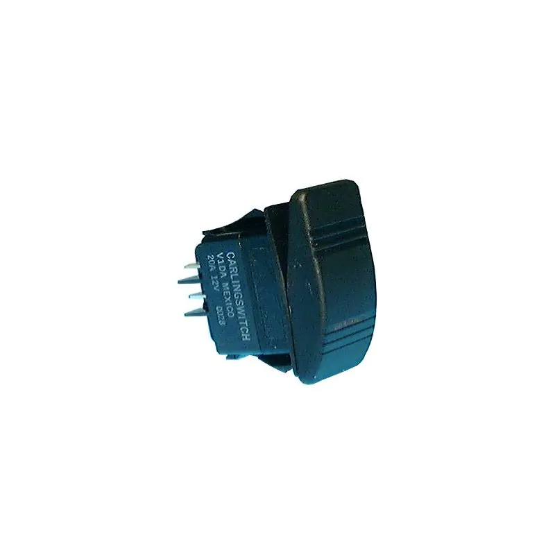 Philmore 30-16570 Sealed Lighted Rocker Red Switch DPDT (ON)-OFF-(ON) VLDA Momentary()