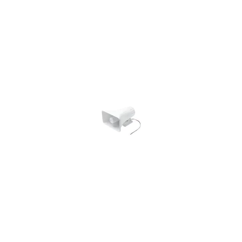 4x6 inch 50W Speaker Horn ABS White