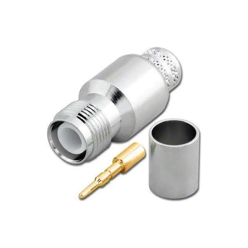 TNC REVERSE POLARITY FEMALE CRIMP CONNECTOR FOR LMR400 RPT3969-L400