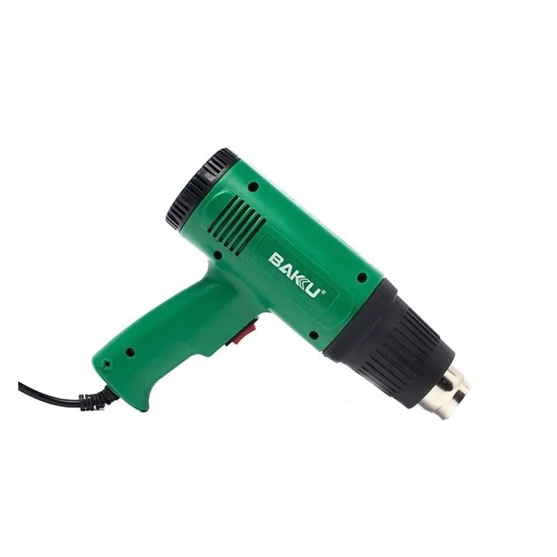 1600W Heavy Duty Temperature from 140 to 1110 Degrees Farenhiet with Reducing Nozzel, Heatgun Hot Air Gun