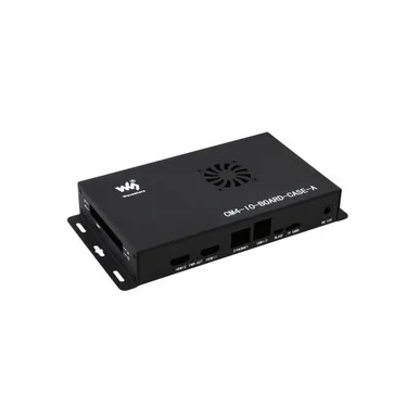 Metal Box (A) for Raspberry Pi Compute Module 4 IO Board, with Cooling Fan