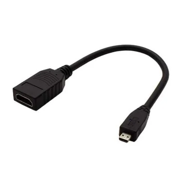 Micro HDMI Male to HDMI Female Adapter Cable