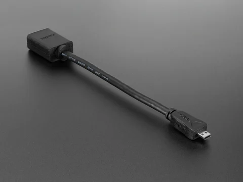 Micro-HDMI to HDMI Socket Adapter Cable