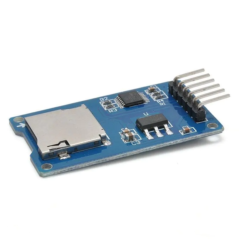 Micro SD Storage Board Mini TF Card Memory Reader Shield Module SPI For Arduino