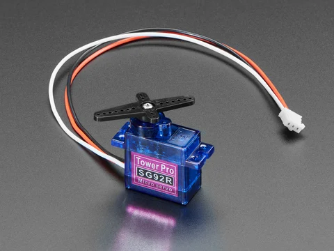 Micro Servo with 3-pin JST PH 2mm Cable - TowerPro SG92R - STEMMA Connector Compatible
