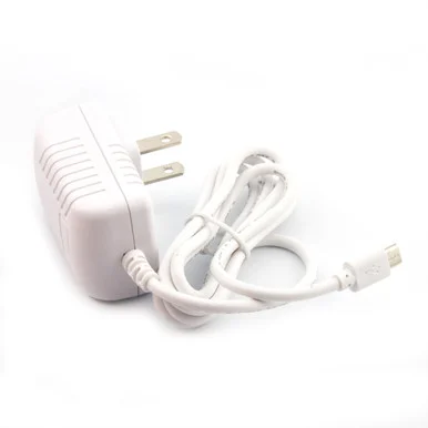 Micro-USB Power Supply, 5V 2.5A White - EURO PLUG