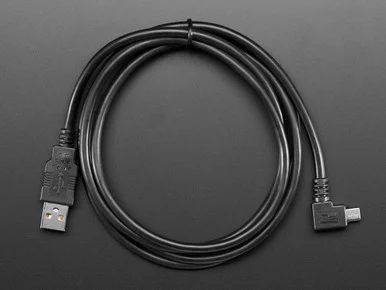 Micro-USBCable M/M - Right-Angle Micro-USB - 24 AWG - 5ft