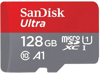 MicroSD Card Ultra - 128GB - Class 10, A1 - Blank