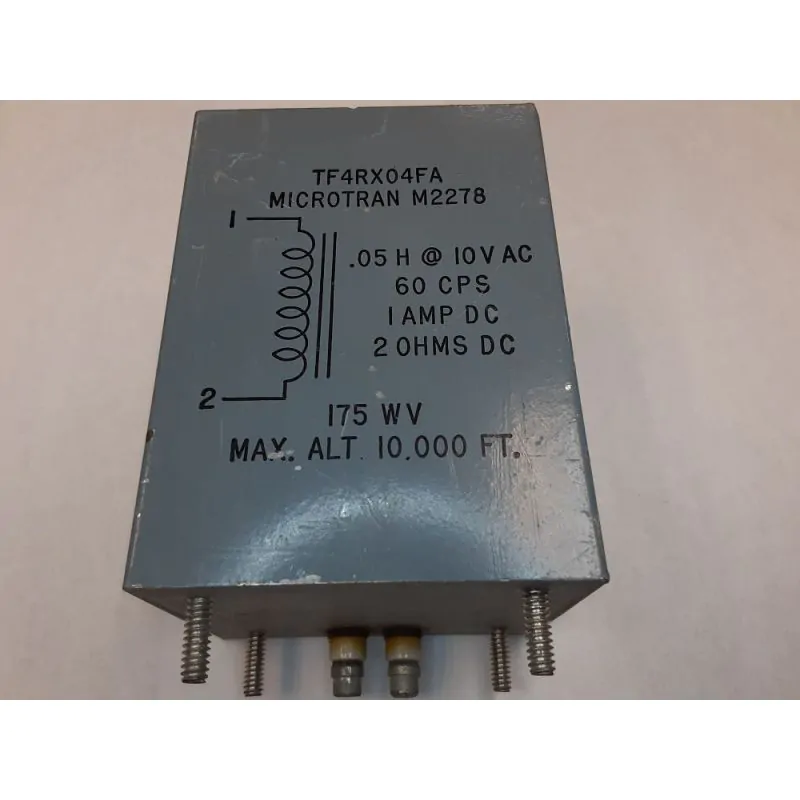 MICROTRAN TF4RX04FA M2278 78mm X 57mm X 50mm Inductor, Coil, Choke Bobbin