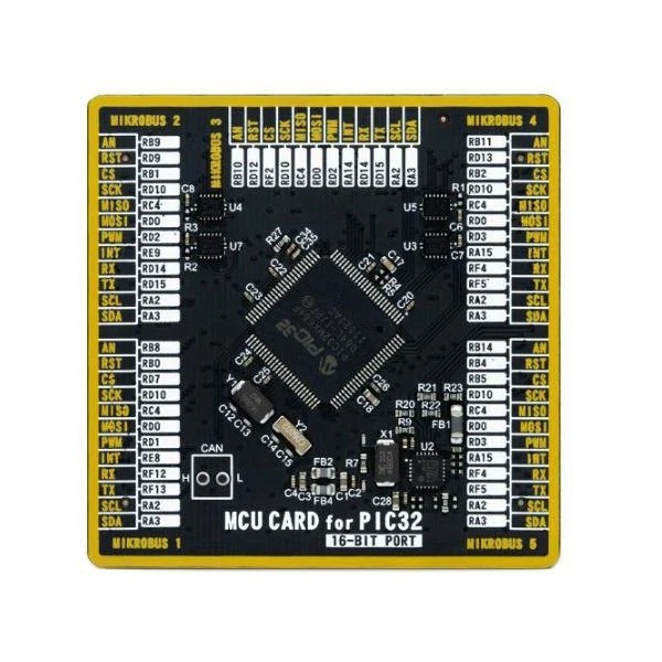 Mikroe MCU CARD FOR PIC32MX664F064L