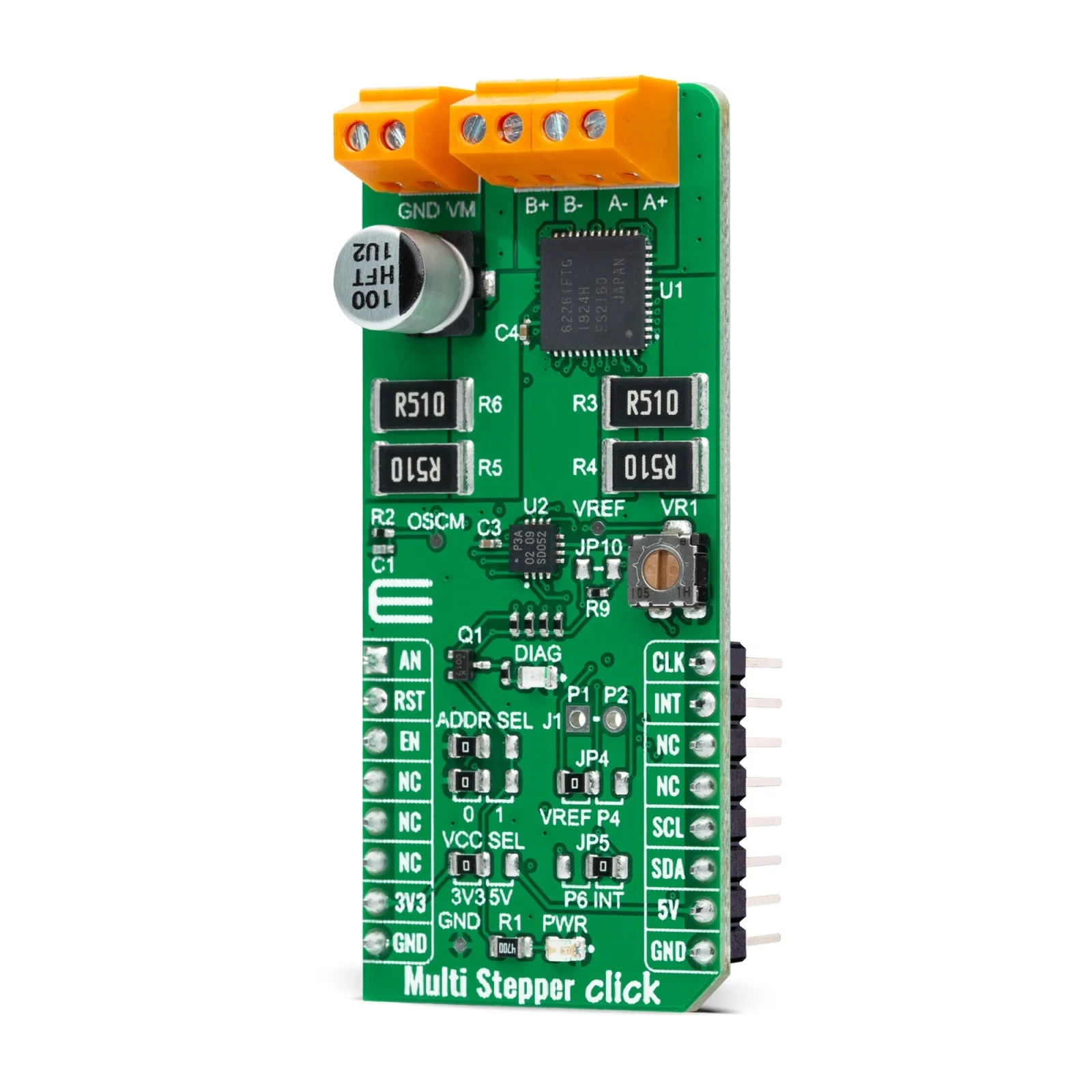 MIKROE Multi Stepper Click - TB62261