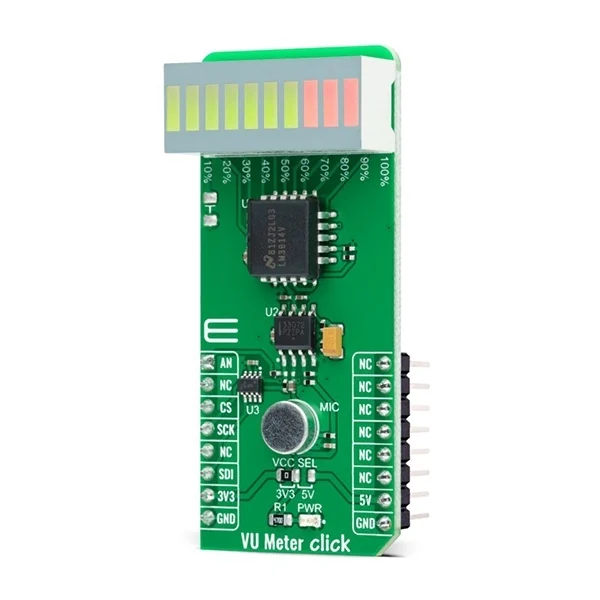 MIKROE VU Meter Click