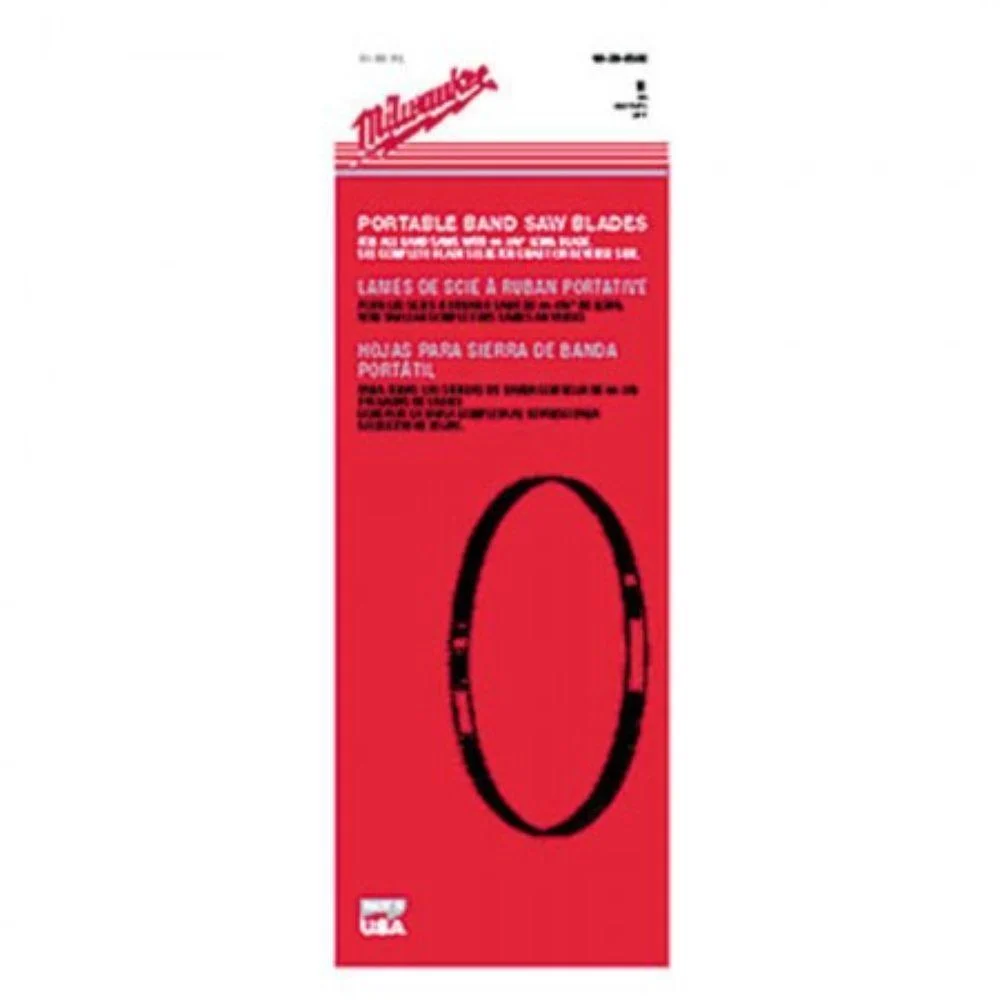 MILWAUKEE BI-METAL BAND SAW BLADE (18 TPI, 44-7/8" LONG)