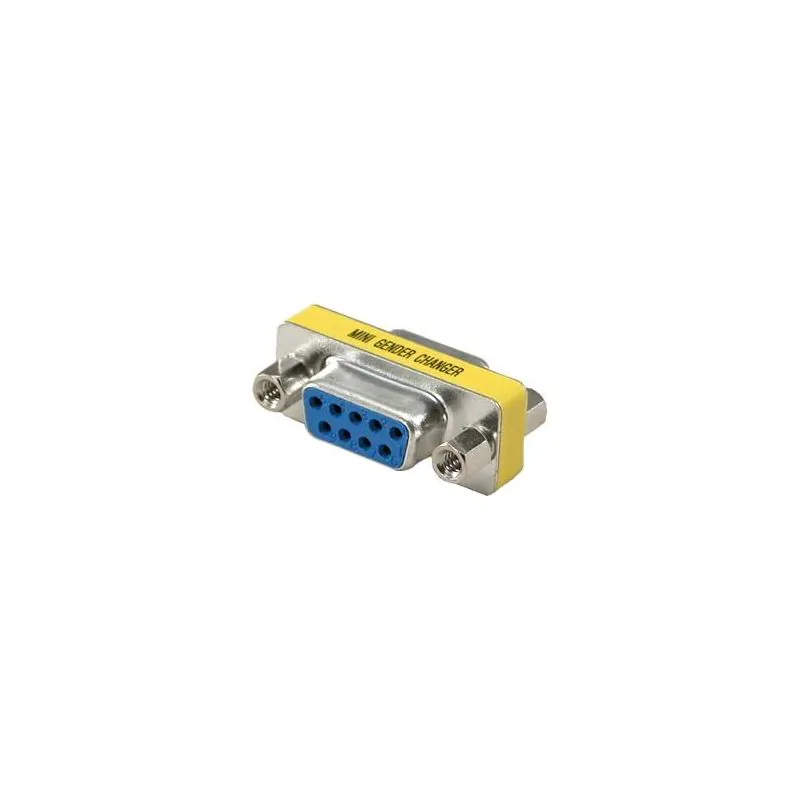 MINI GENDER CHANGER DB9 F/F