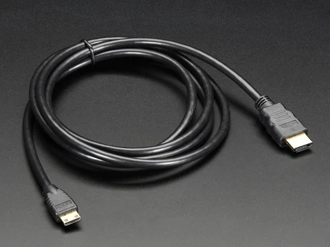 Mini HDMI to HDMI Cable - 5 feet