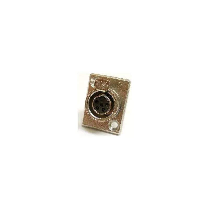 MINI XLR CONNECTOR 5 PIN FEMALE CHASSIS MOUNT TY5F