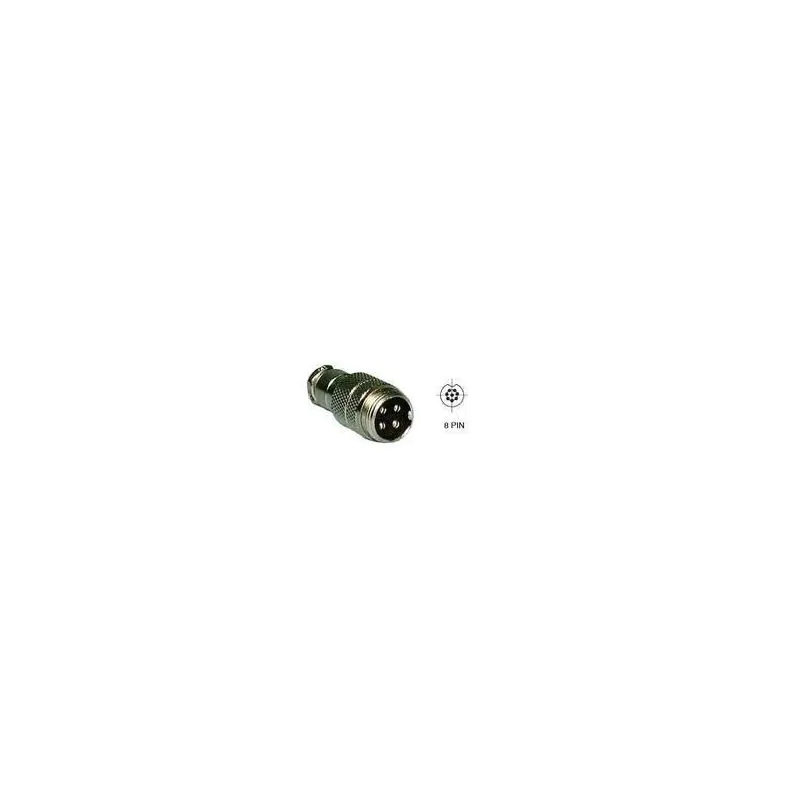MOBILE CONNECTOR 8 PIN MALE INLINECURRENT RATING 3 AMPS MAX
