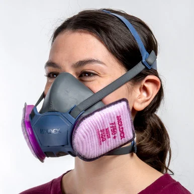 Moldex7000 Half Mask Respirator, Medium, with P100 CA