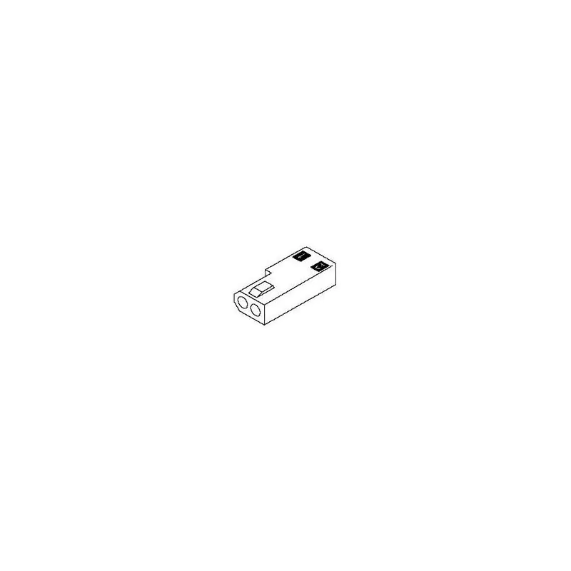 MOLEX .062 SERIES CONNECTOR RECEPTACLE2 CONDUCTOR 10PK