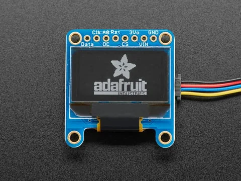 Monochrome 0.96" 128x64 OLED Graphic Display - STEMMA QT