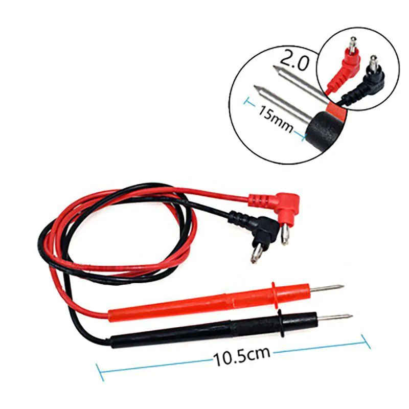 MULTIMETER TEST LEAD SET, 1000V 10A, Replaces Most Multimeter Leads