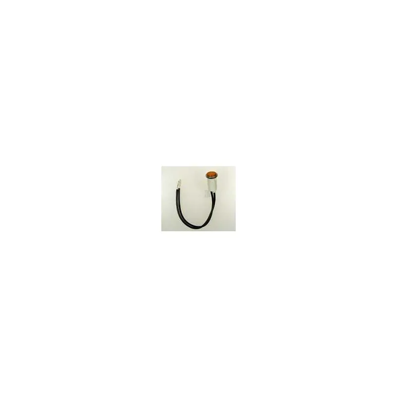 NEON LAMP 110-125V 6 inch LEADS AMBER Indicator Indicating Light Panel
