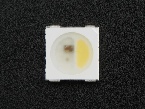 NeoPixel RGBW LEDs w/ Integrated Driver Chip - Cool White - ~6000K - White Casing - 10 Pack