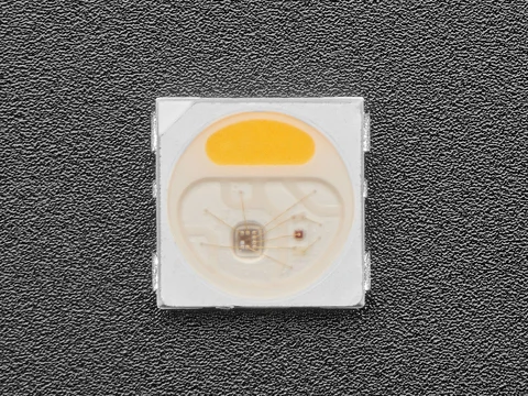 NeoPixel Warm White LED w/ Integrated Driver Chip - 10 Pack - ~3000K