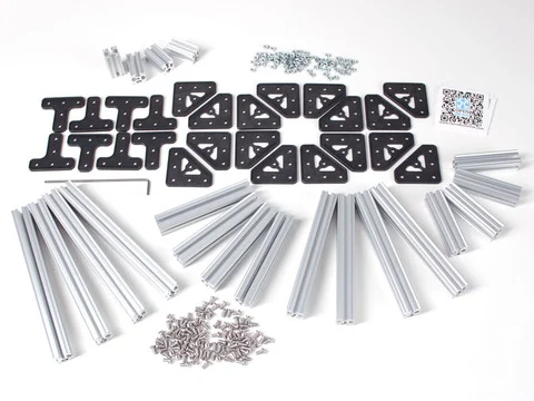 OpenBeam Starter Kit - Silver Aluminum